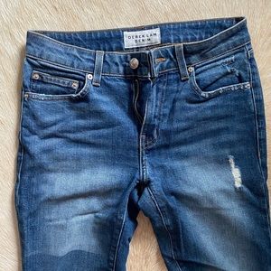 Derek Lam patchwork distressed jeans